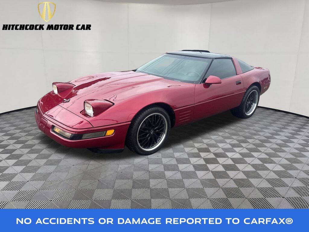 Chevrolet-Corvette-1994-Maroon