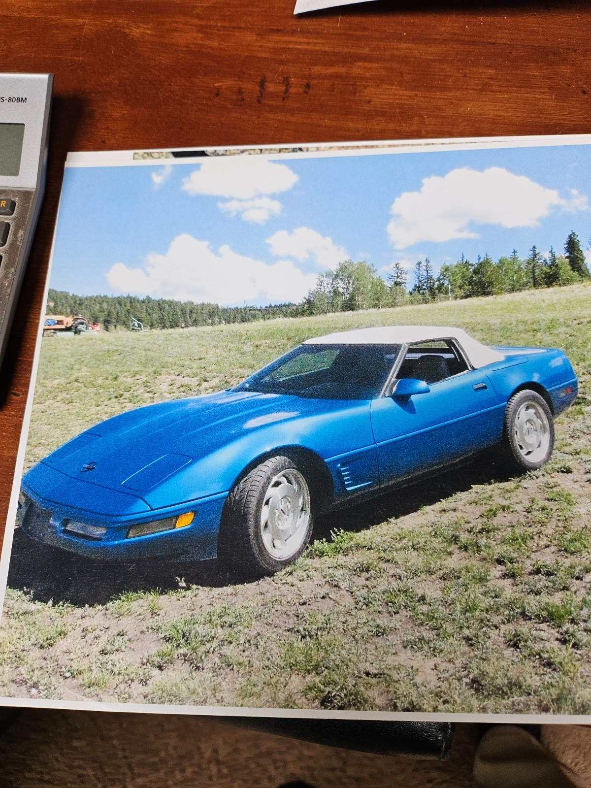 Chevrolet-Corvette-1996-Convertible-Gray