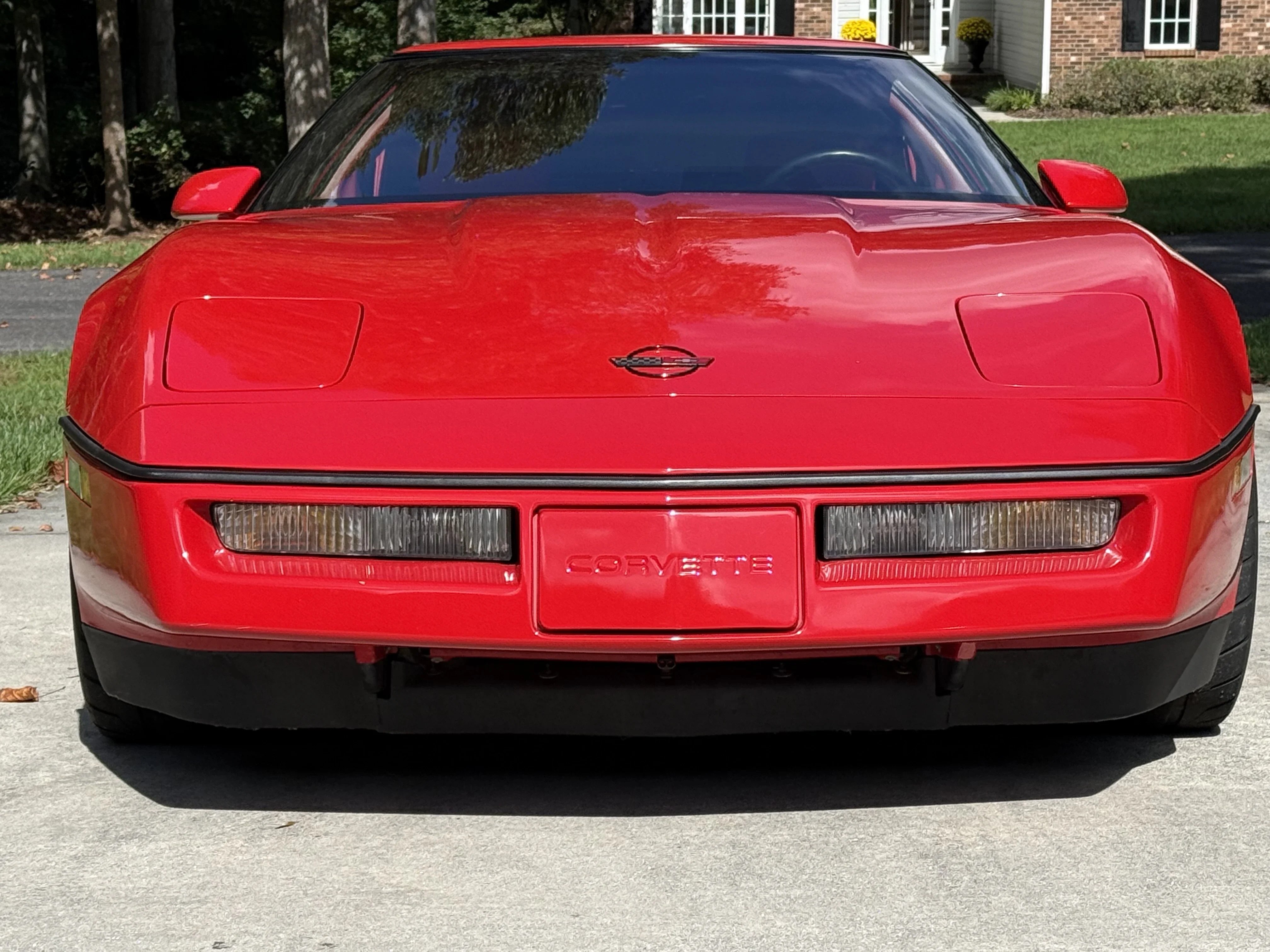 Chevrolet-Corvette-zr-1-coupe-1990-Red-Red