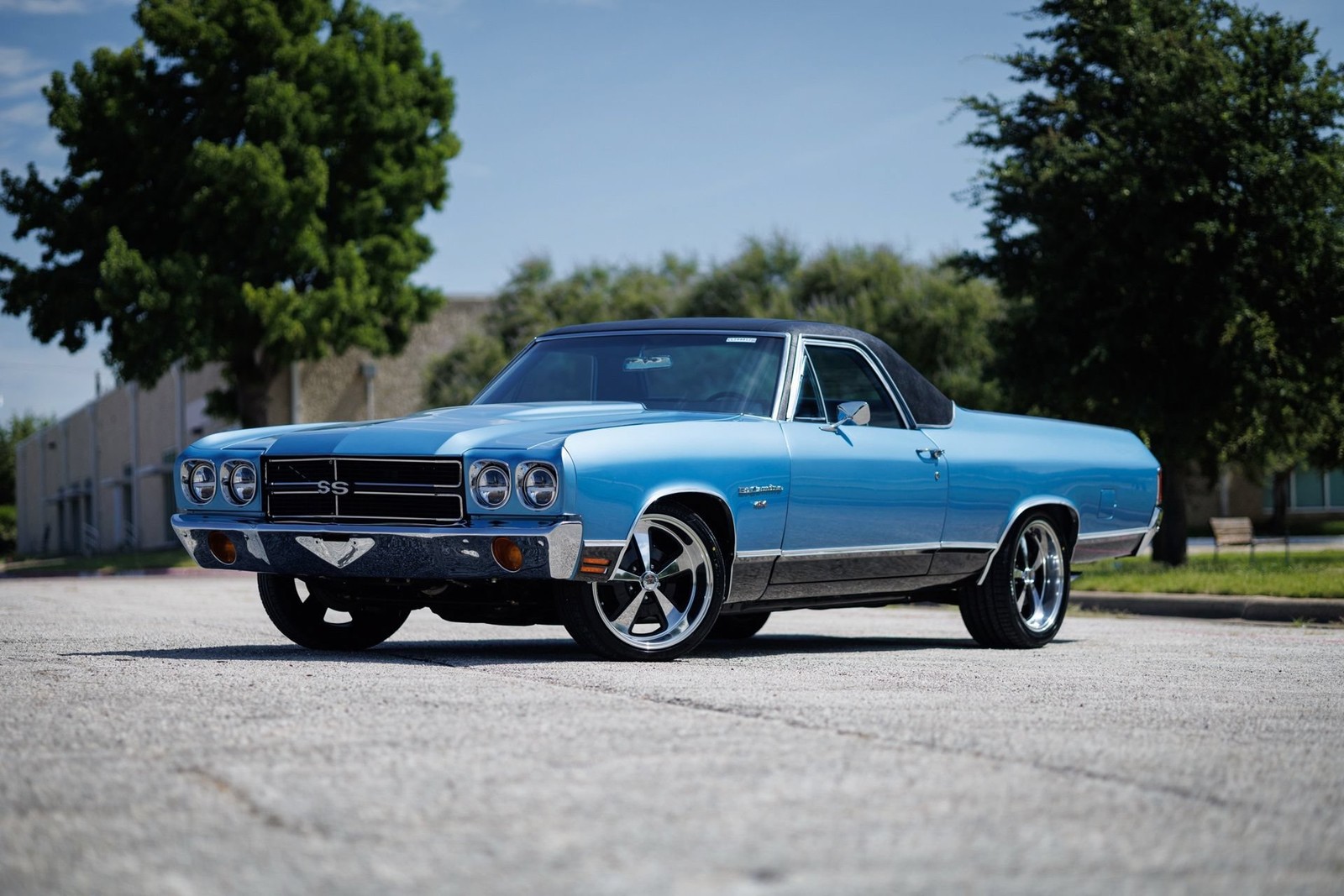 Chevrolet-El-Camino-1970-Pickup-Black