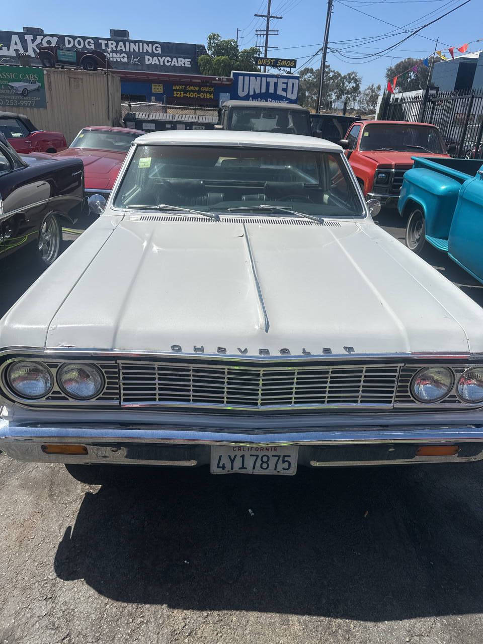 Chevrolet-El-camino-1964-White-Black
