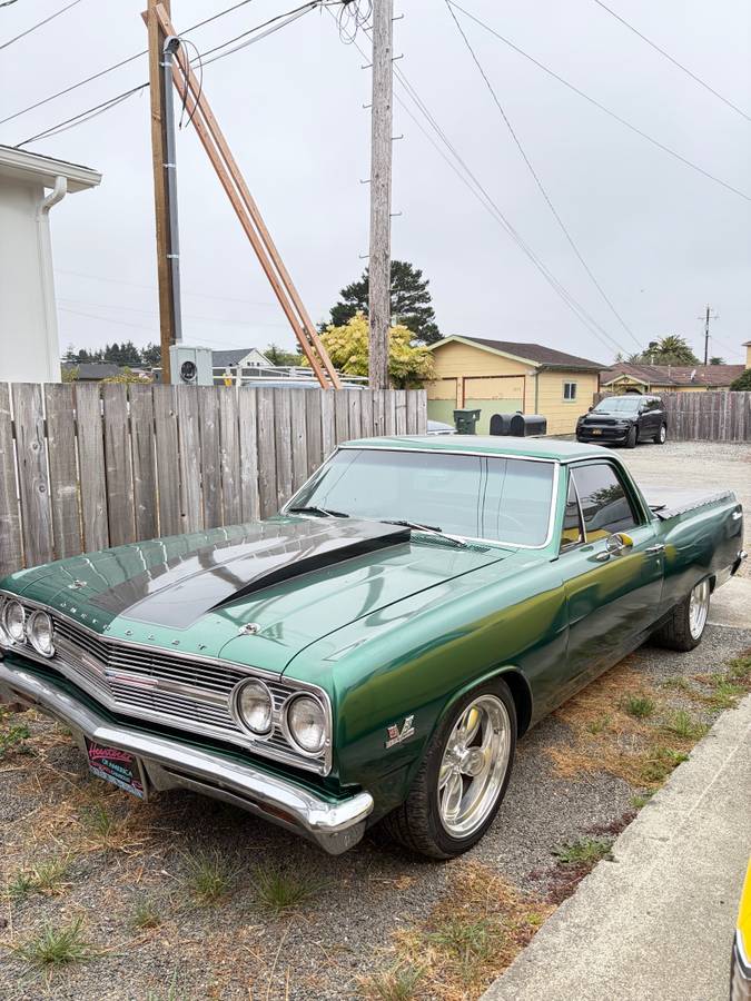 Chevrolet-El-camino-1965-green