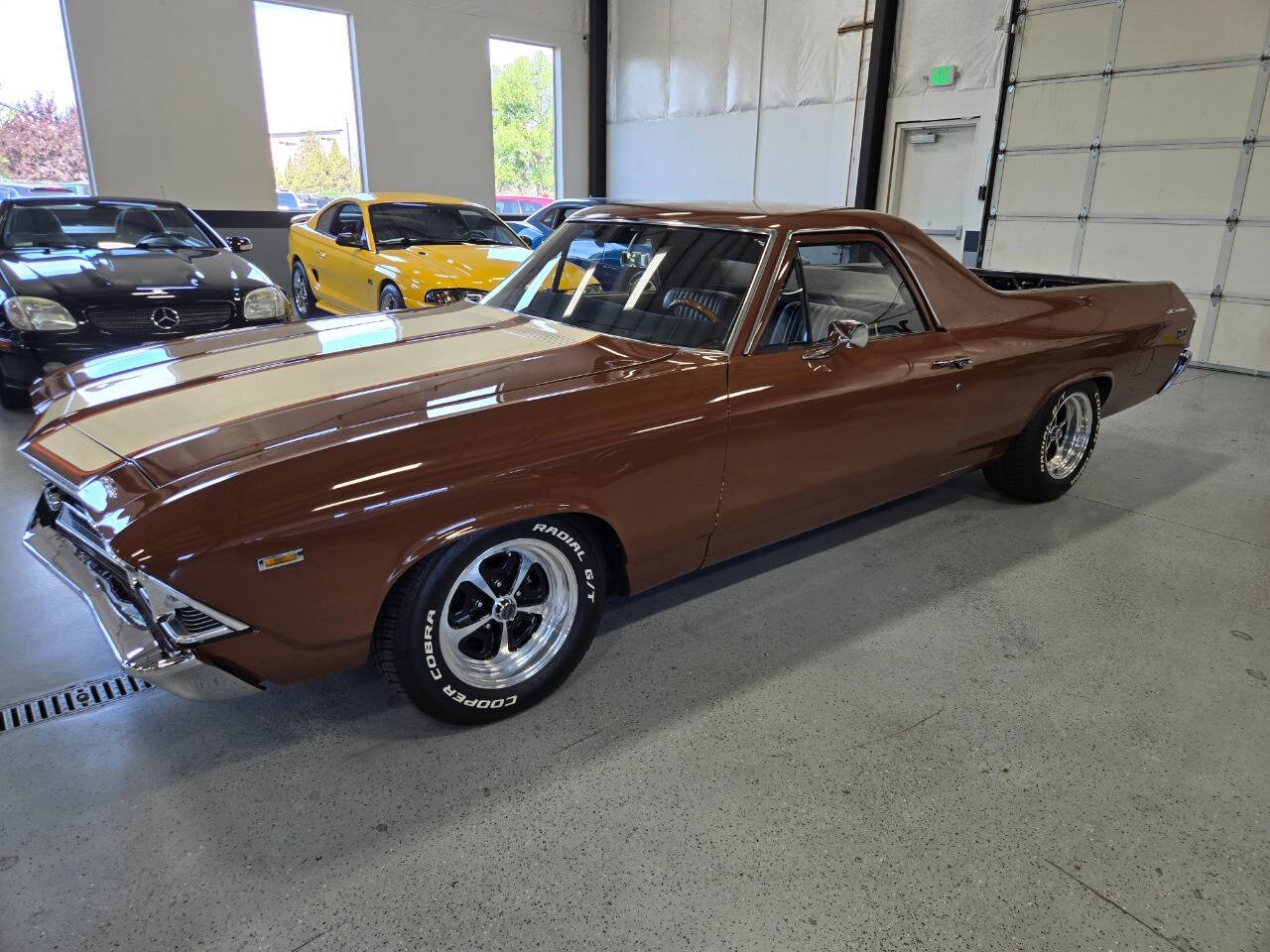 Chevrolet-El-camino-1969-Brown-Black