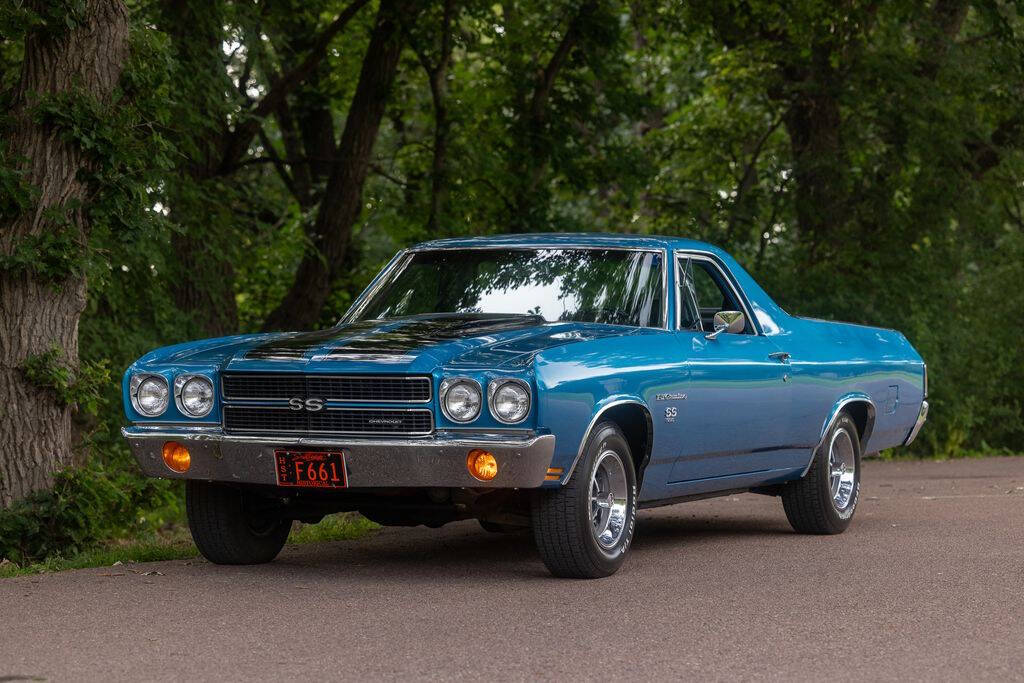 Chevrolet-El-camino-1970-Blue-Black