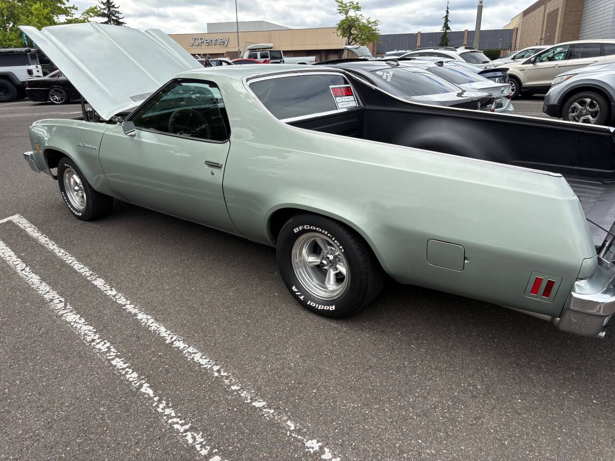 Chevrolet-El-camino-1973-Green