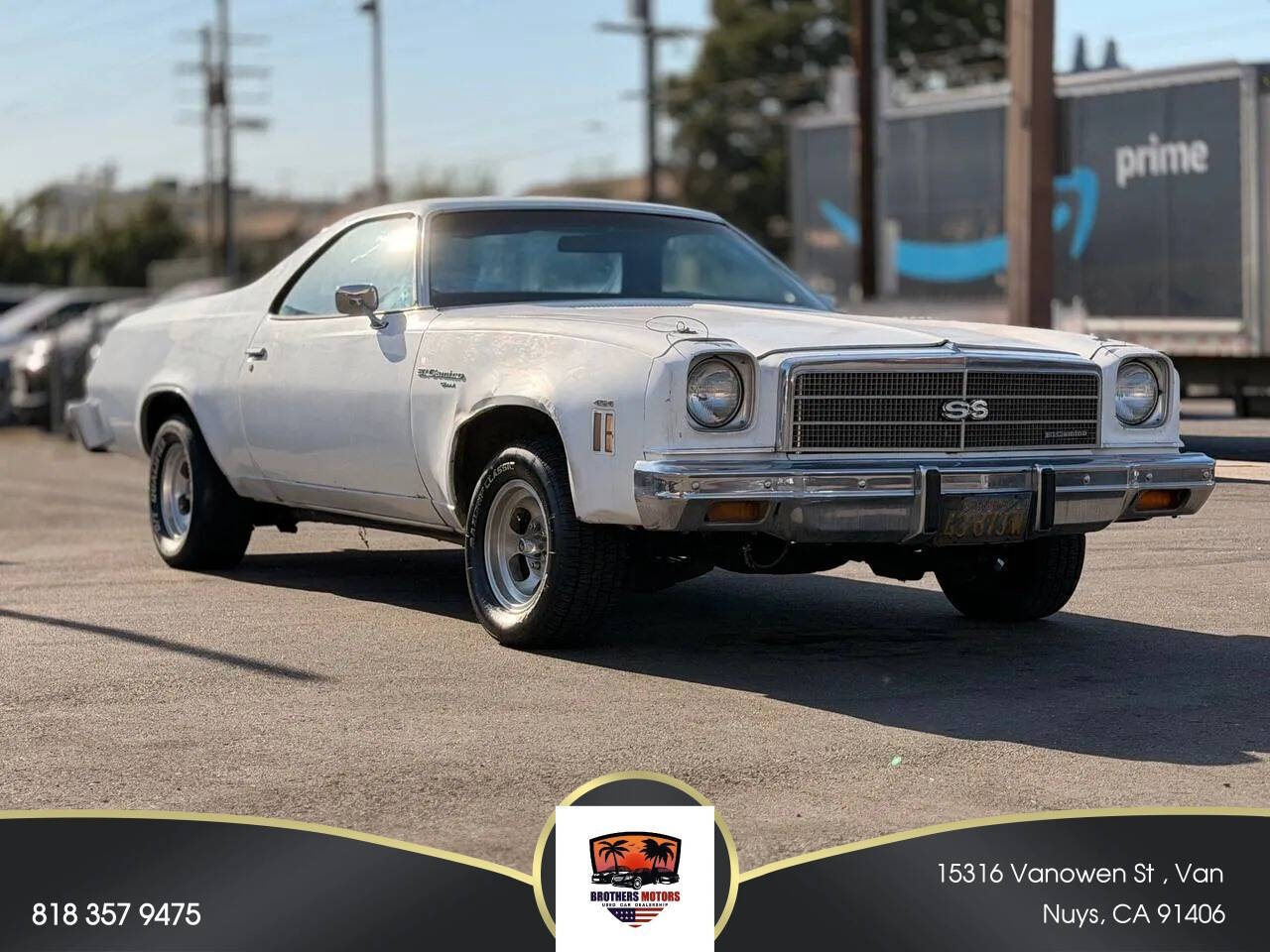 Chevrolet-El-camino-1974-White