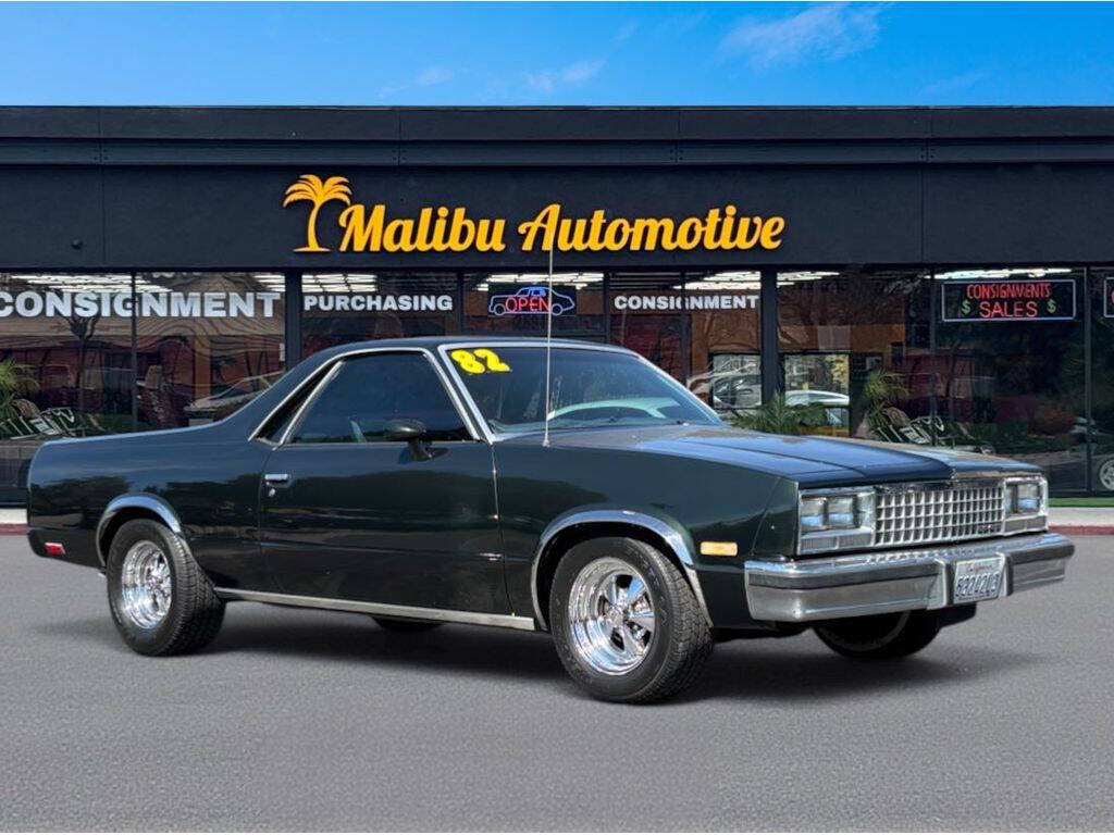 Chevrolet-El-camino-1982-Green