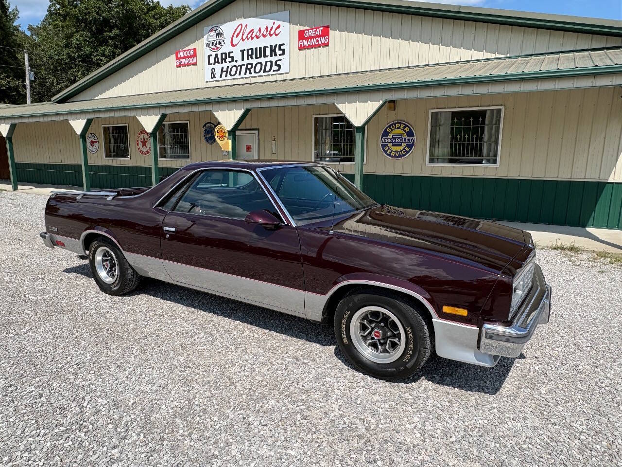 Chevrolet-El-camino-1986-Burgundy-Maroon