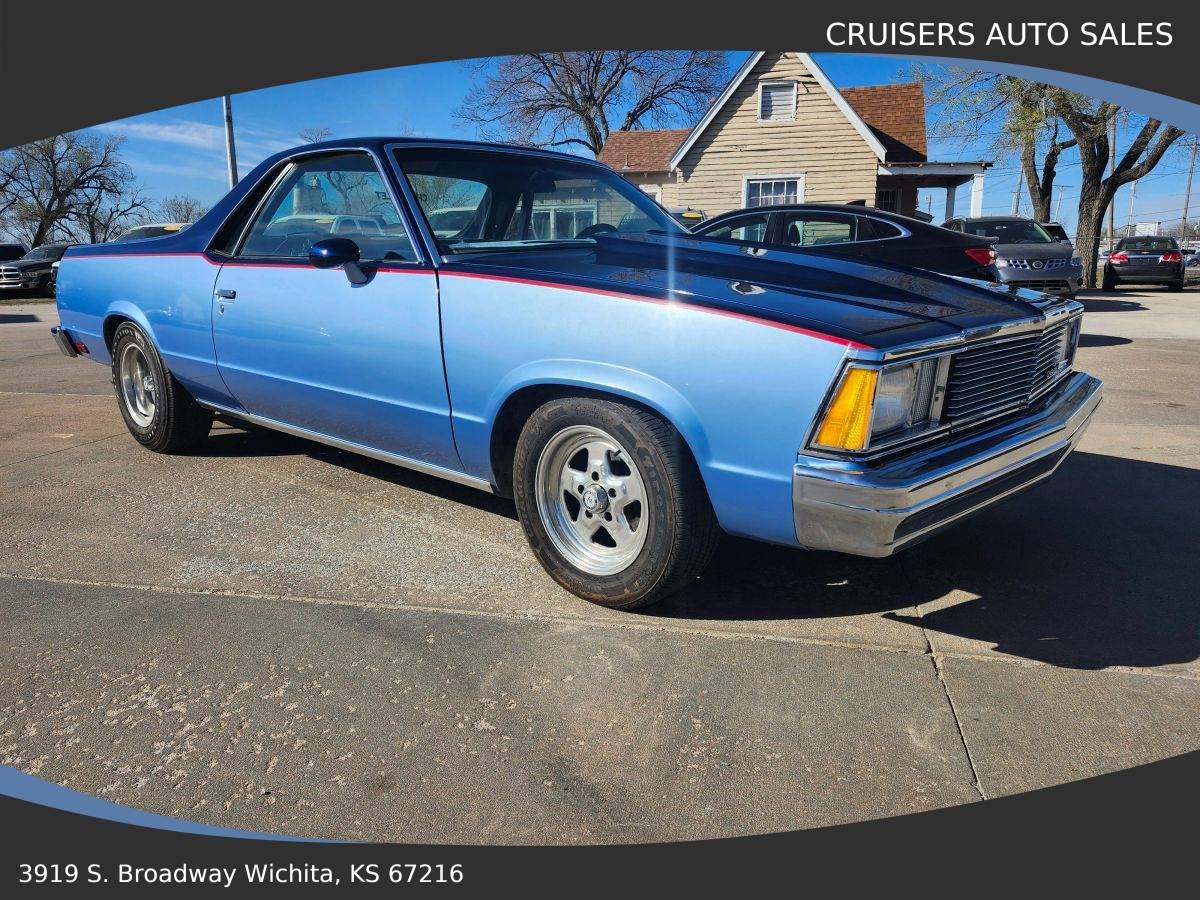 Chevrolet-El-camino-pickup-1980-Blue