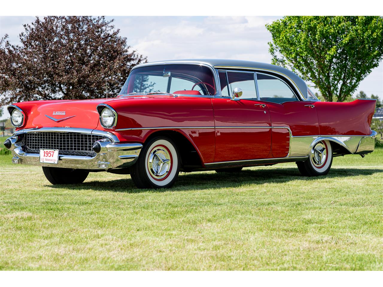 Chevrolet-El-morocco-1957-Red-Silver