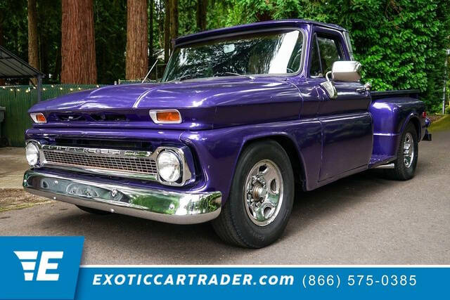Chevrolet-G-20-1965-Purple-Black