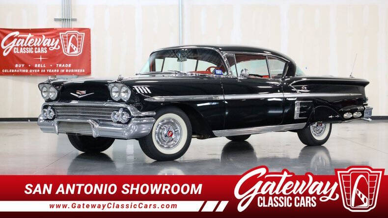 Chevrolet-Impala-1958-Black-Orange-And-White