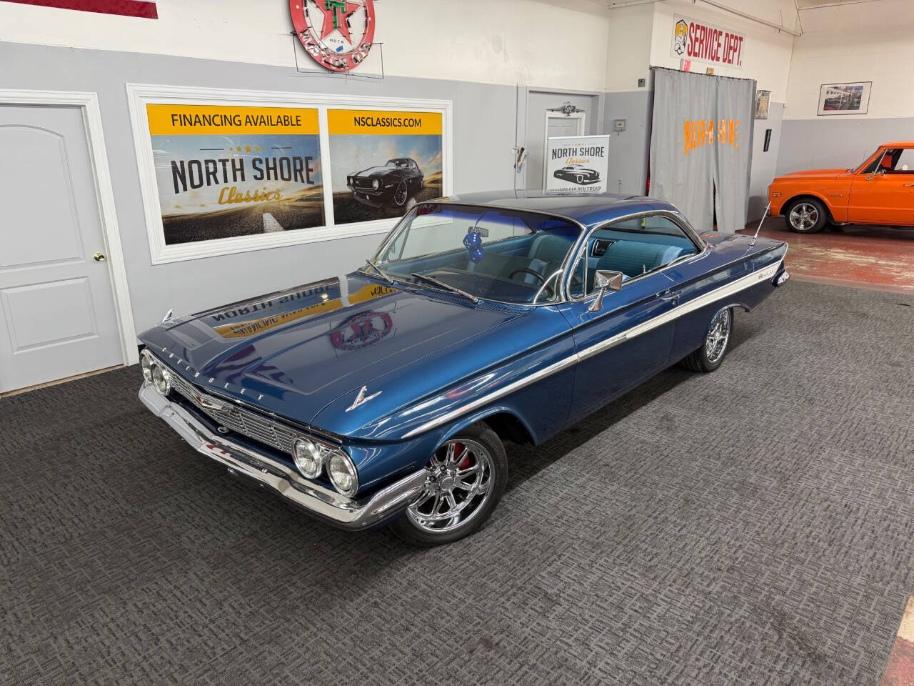 Chevrolet-Impala-1961-Blue-Blue