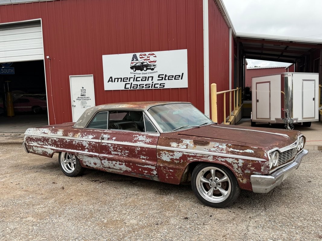 Chevrolet-Impala-1964-Silver