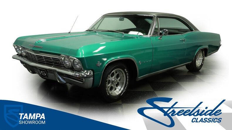 Chevrolet-Impala-1965-Turquoise-Metallic-Black