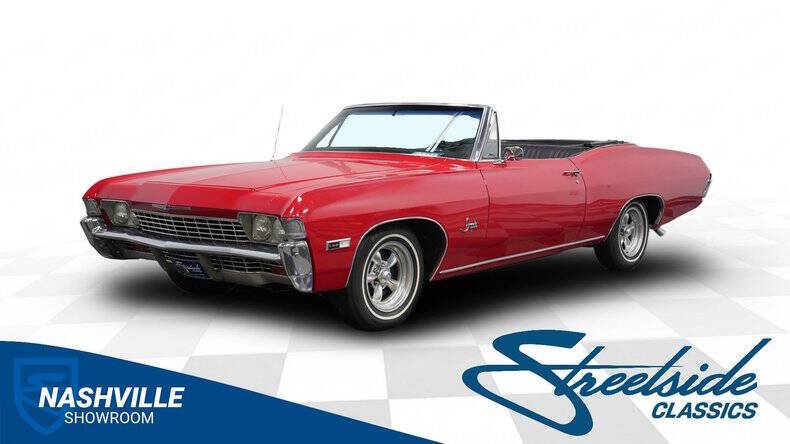Chevrolet-Impala-1968-Red-Black