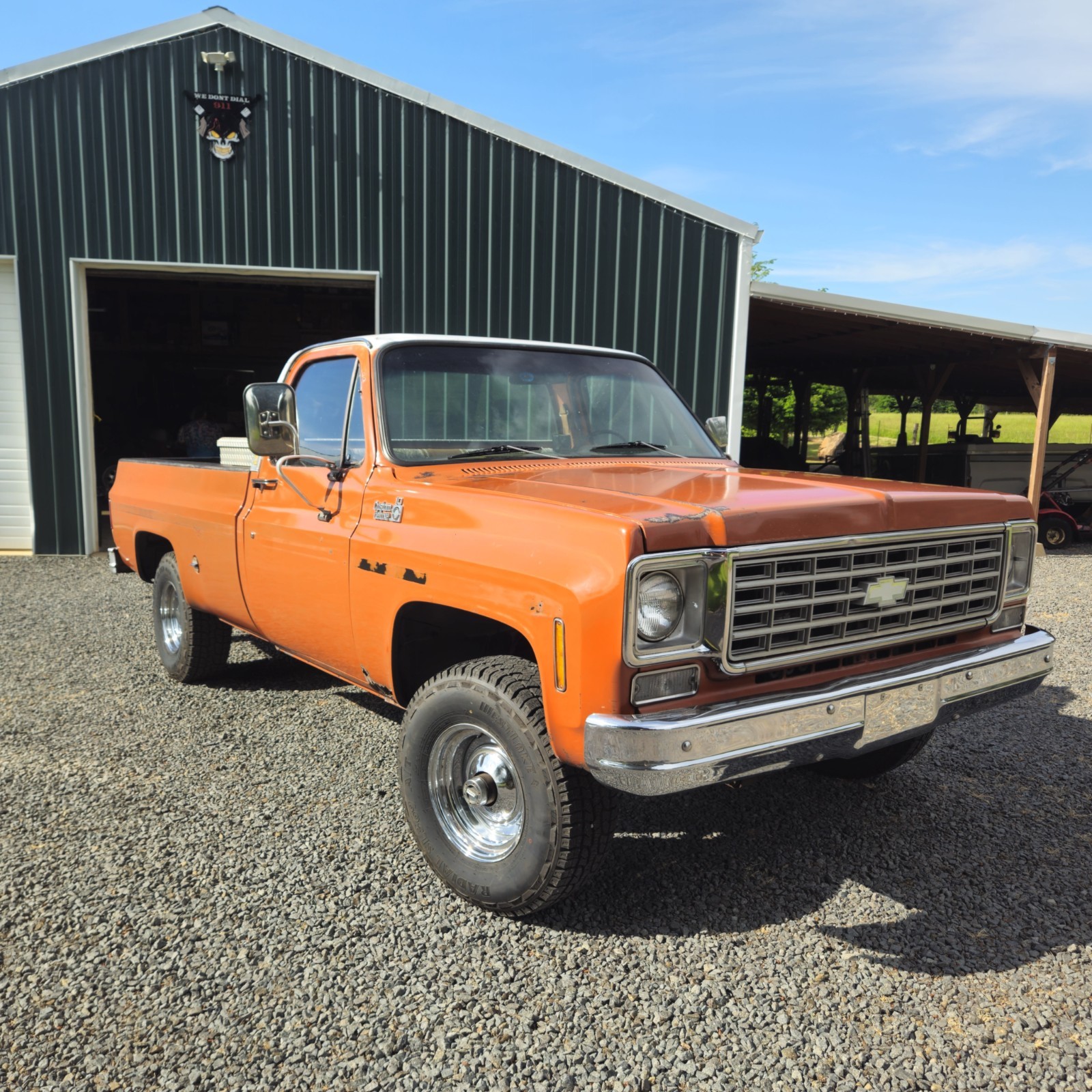 Chevrolet-K10-Pickup-1976-Brown