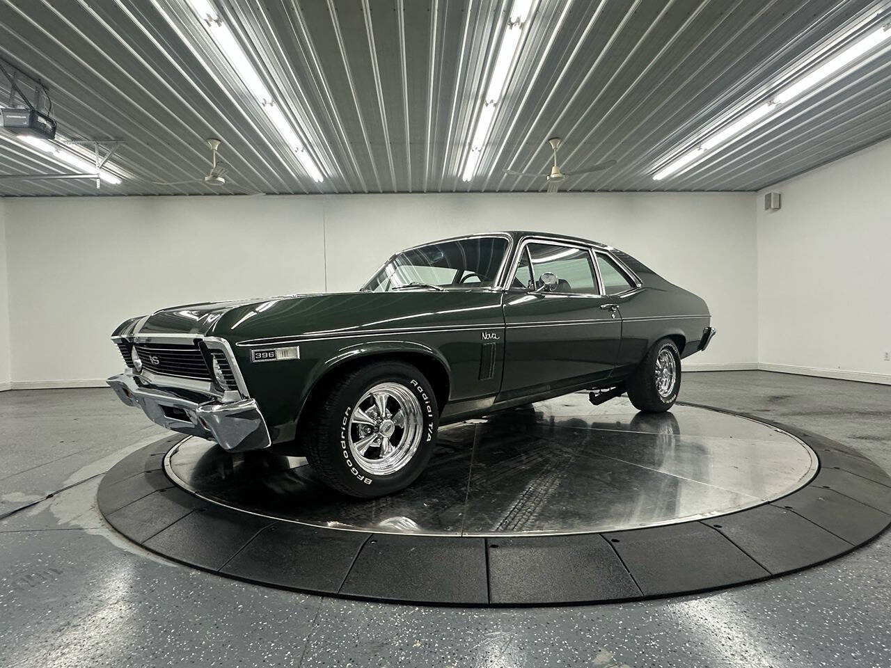 Chevrolet-Nova-1969-Green-Green