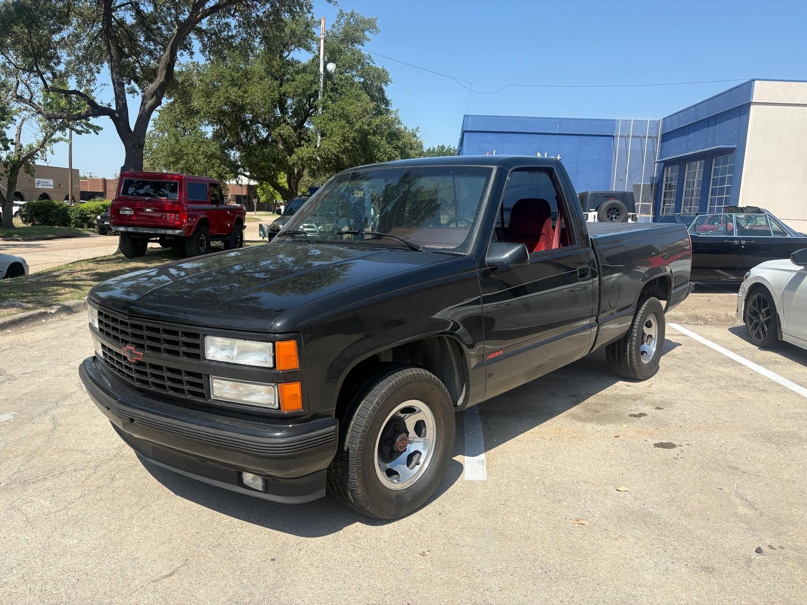 Chevrolet-SS-1990-Standard-Cab-Pickup-Red