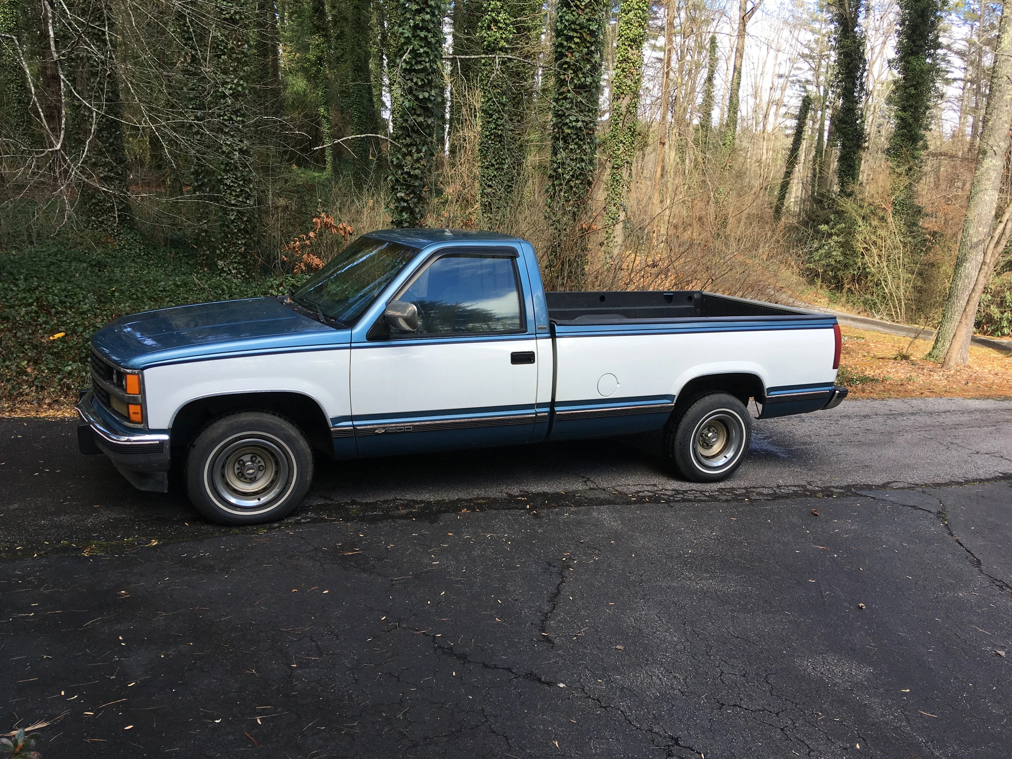 Chevrolet-Silverado-1500-2wd-regular-cab-1988-Blue-Blue