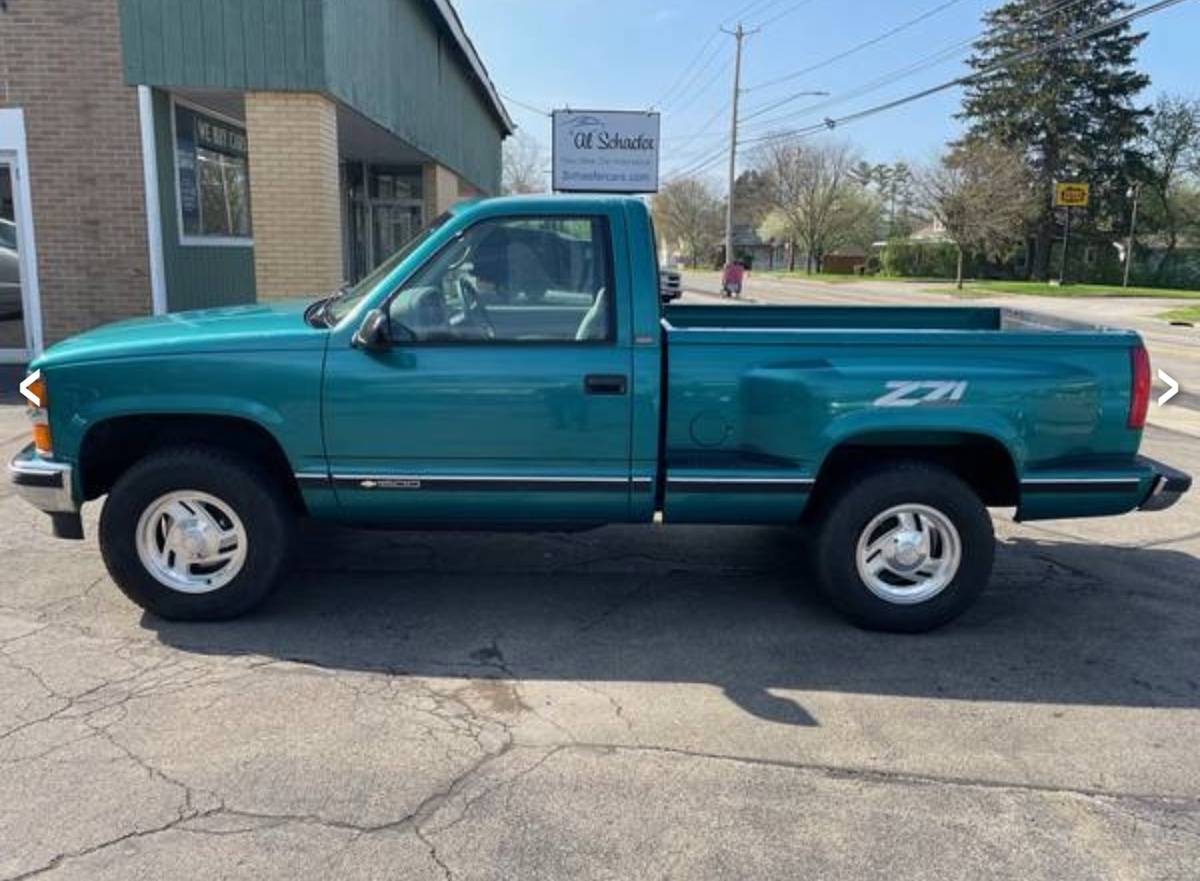 Chevrolet-Silverado-1500-sport-side-4x4-z71-1995-blue