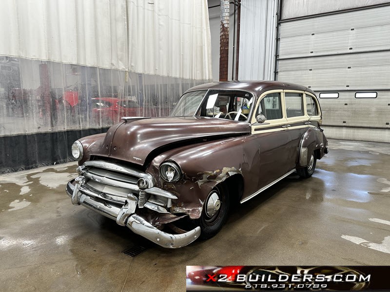 Chevrolet-Skyline-DeLuxe-Tin-Woody-Street-Rod-Hot-Rod-V8-1950