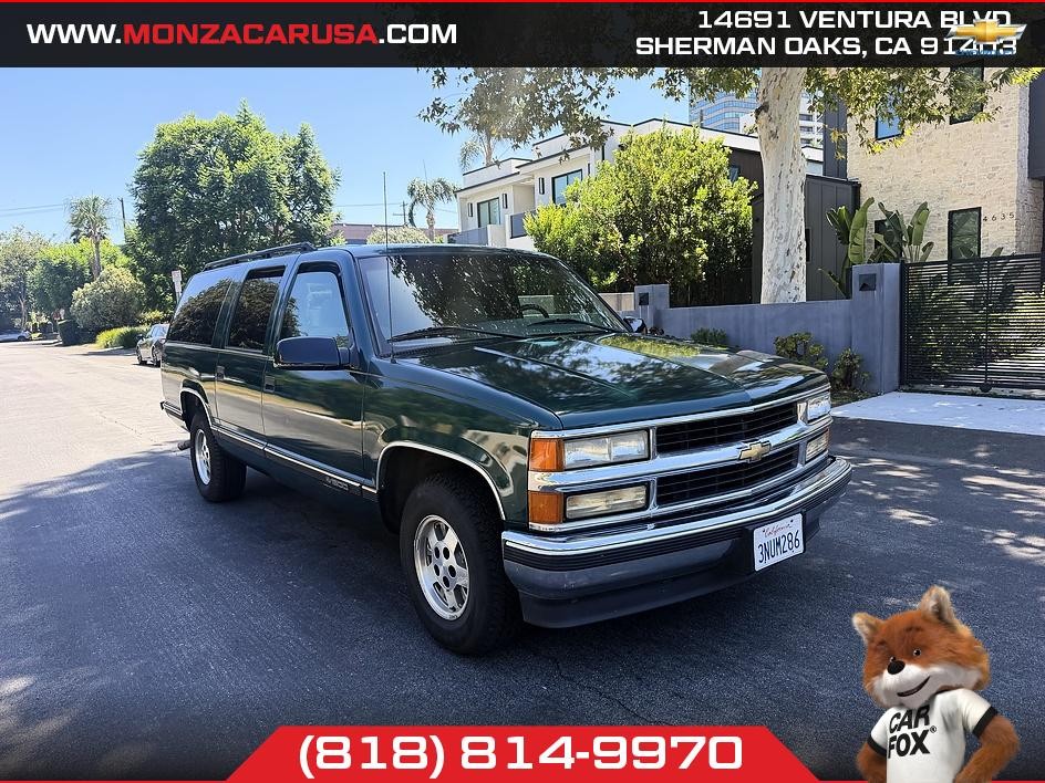 Chevrolet-Suburban-1995-SUV-Gray