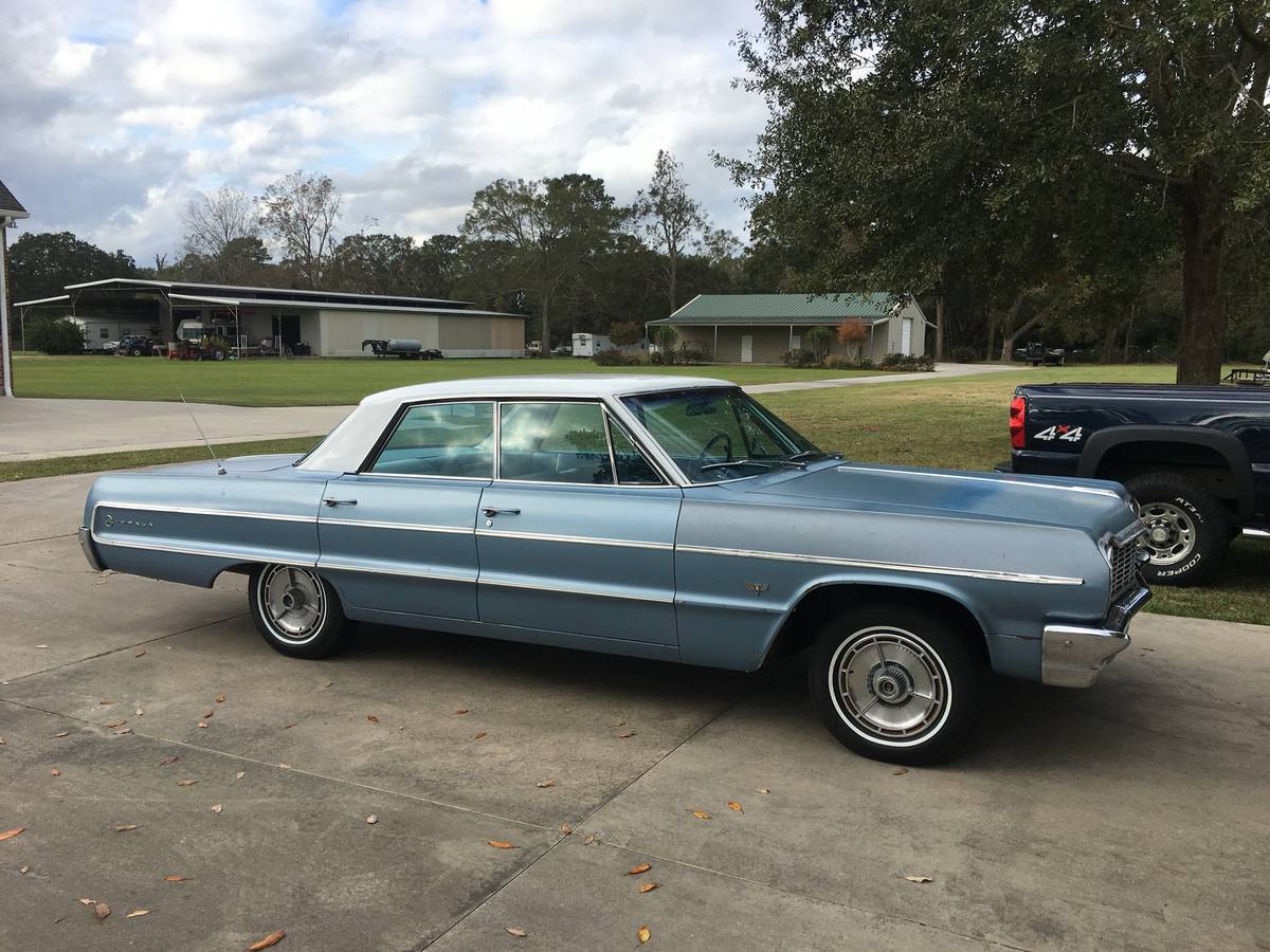 Chevy-impala-1964-blue