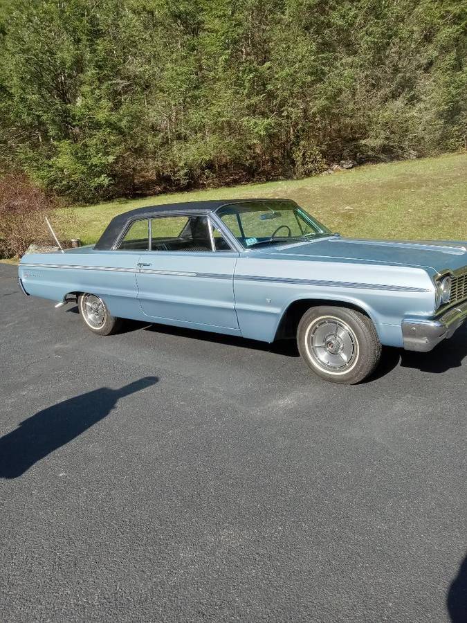Chevy-impala-ss-1964-blue
