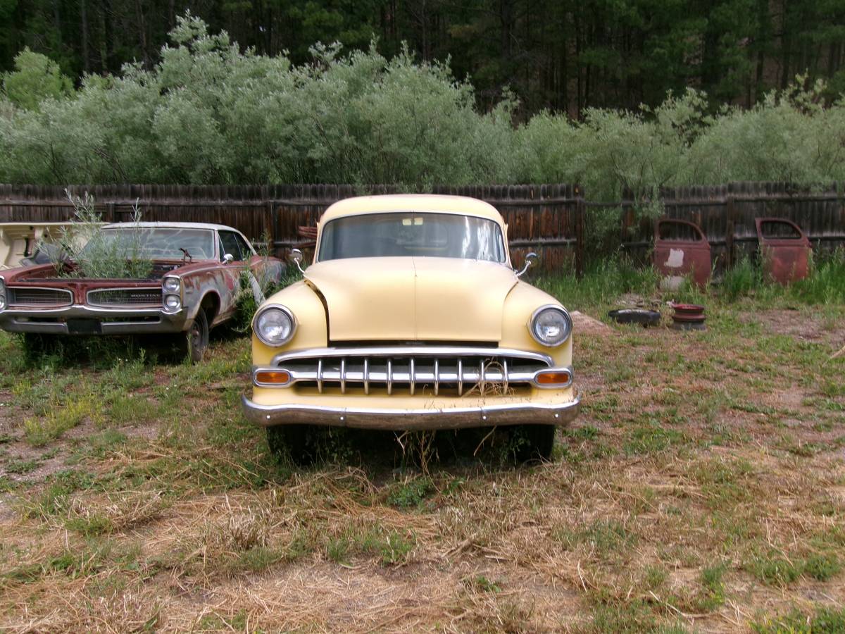 Chevy-sedan-delivery-1954-yellow Chevy-sedan-delivery-1954-yellow