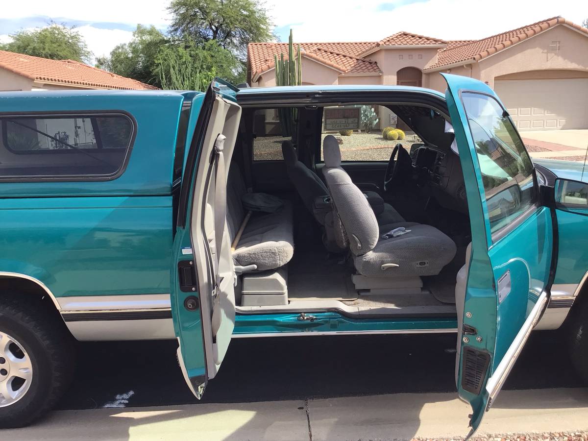 Chevy-silverado-z-71-1996-green