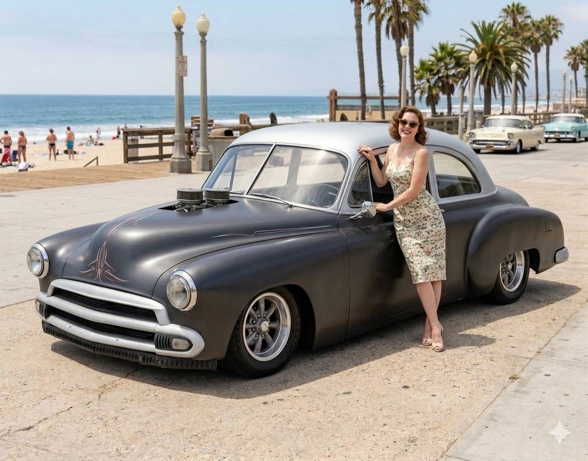 Chevy-styleline-2-door-1951-black