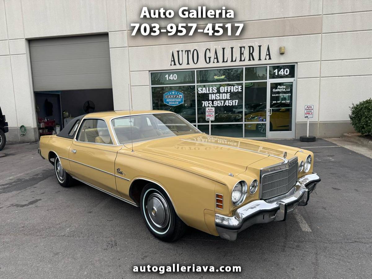 Chrysler-Cordoba-1975-Yellow