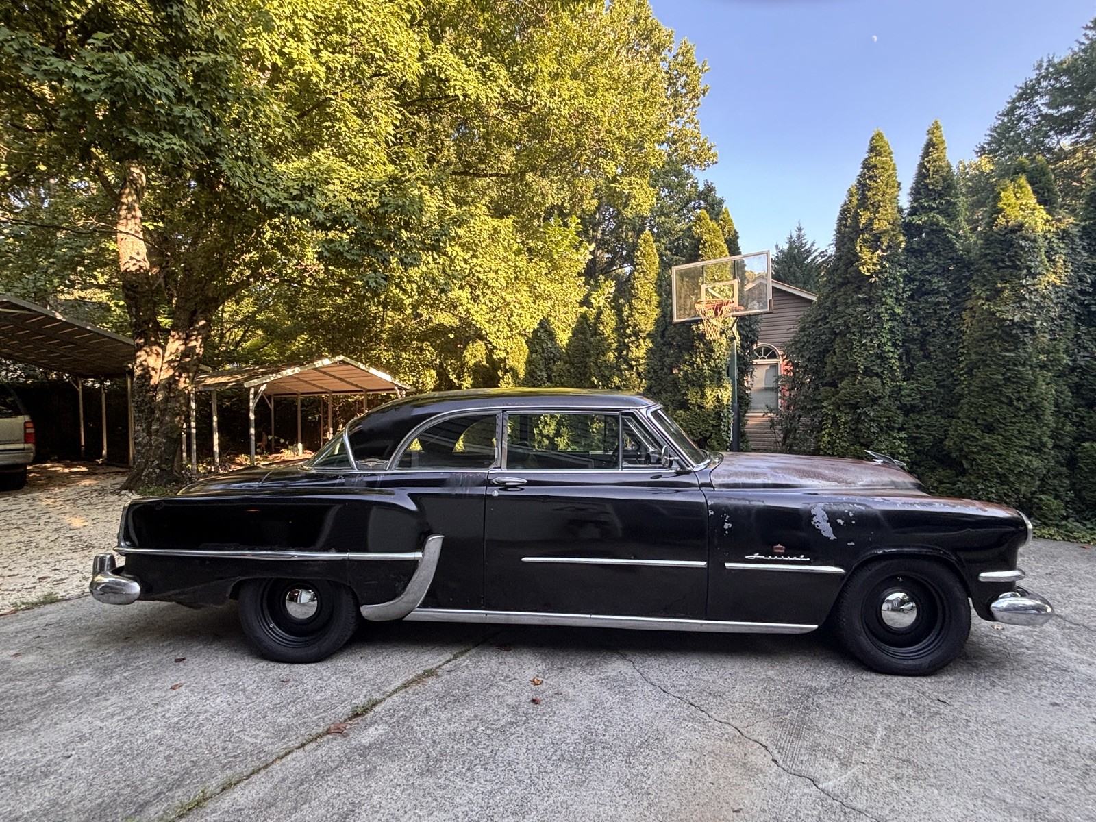 Chrysler-Imperial-1954-Sedan-Black