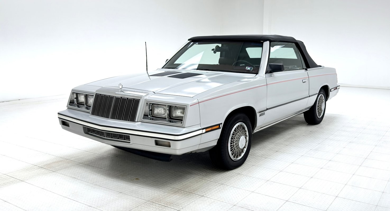 Chrysler-LeBaron-1985-Convertible-Oxblood