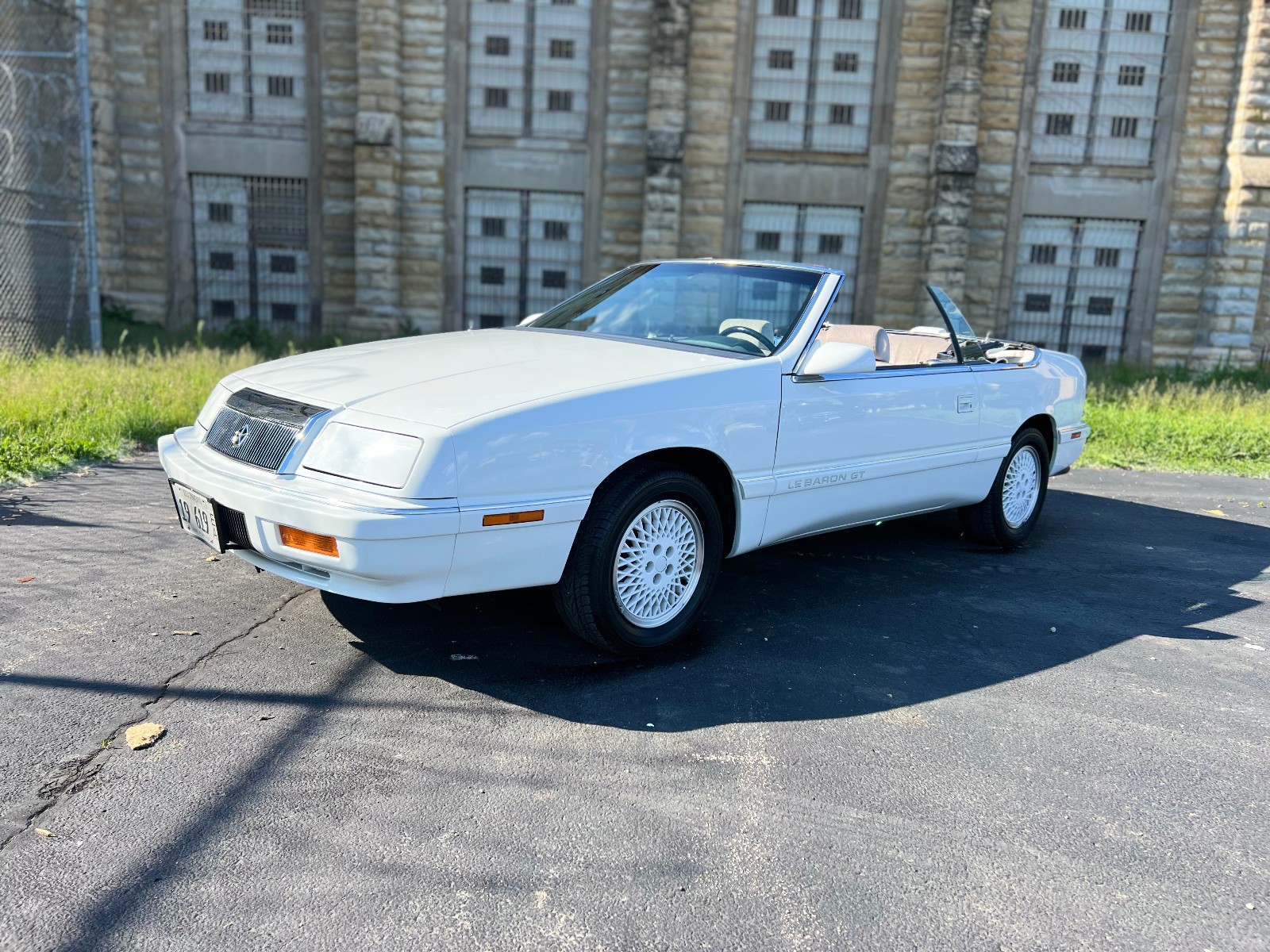 Chrysler-LeBaron-1990-CONVERTIBLE-Gray