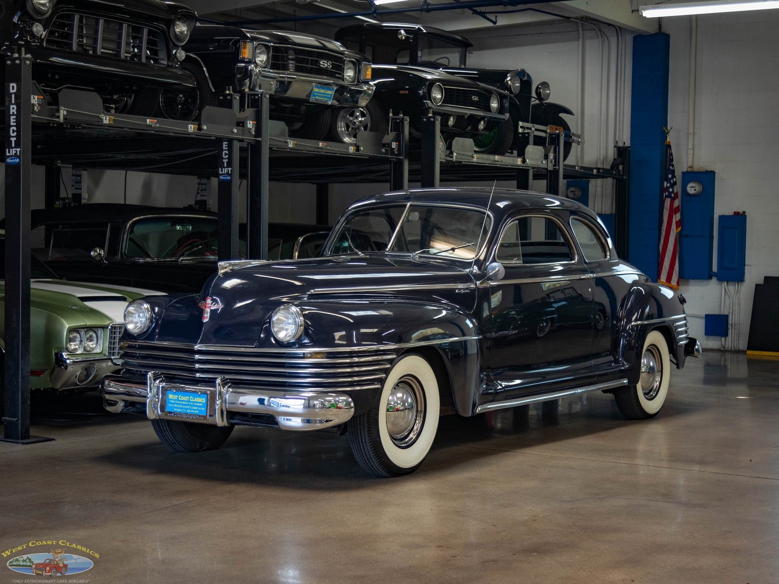 Chrysler-New-Yorker-2-Door-Club-Coupe-1942-2-Door-Coupe-Blue Chrysler New Yorker 2 Door Club Coupe 1942