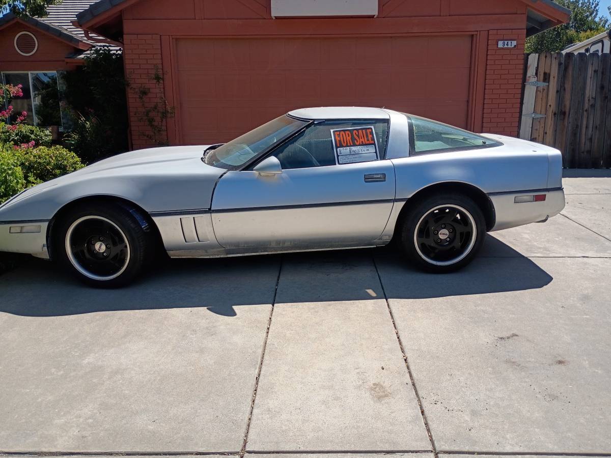 Corvette-1990-Gray