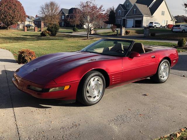 Corvette-convertible-1994-red