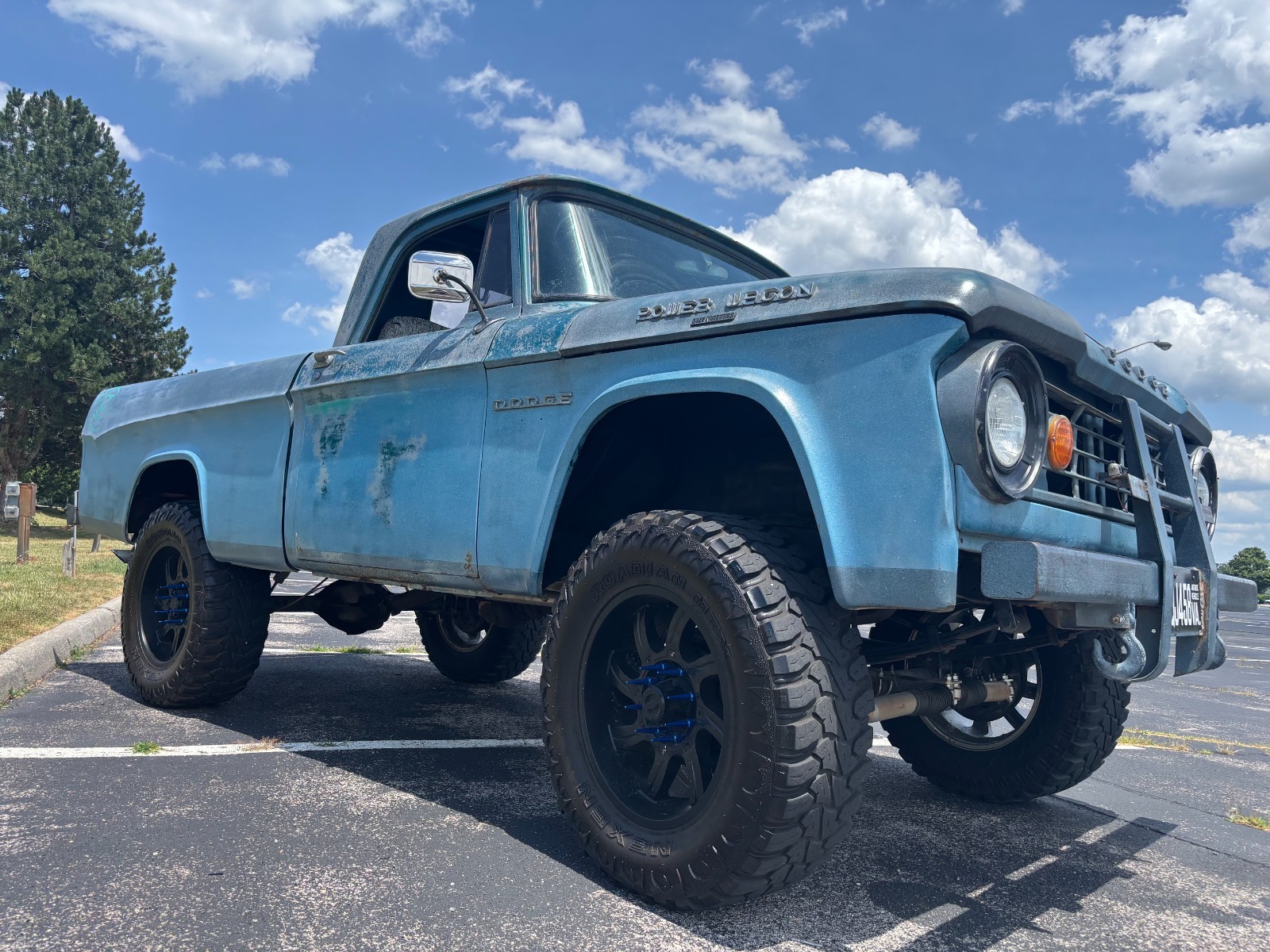 Dodge-100-Series-1965-Standard-Cab-Pickup-Blue