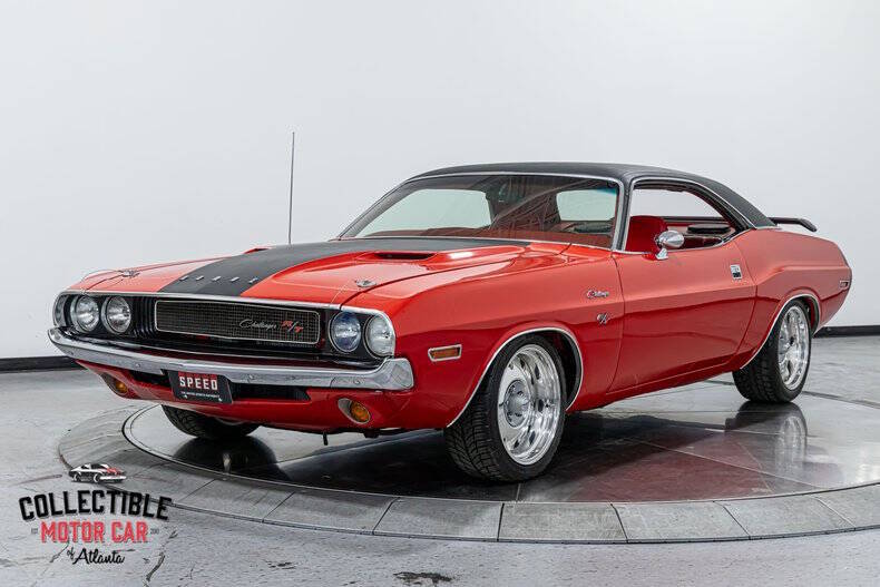 Dodge-Challenger-1970-Red-Red