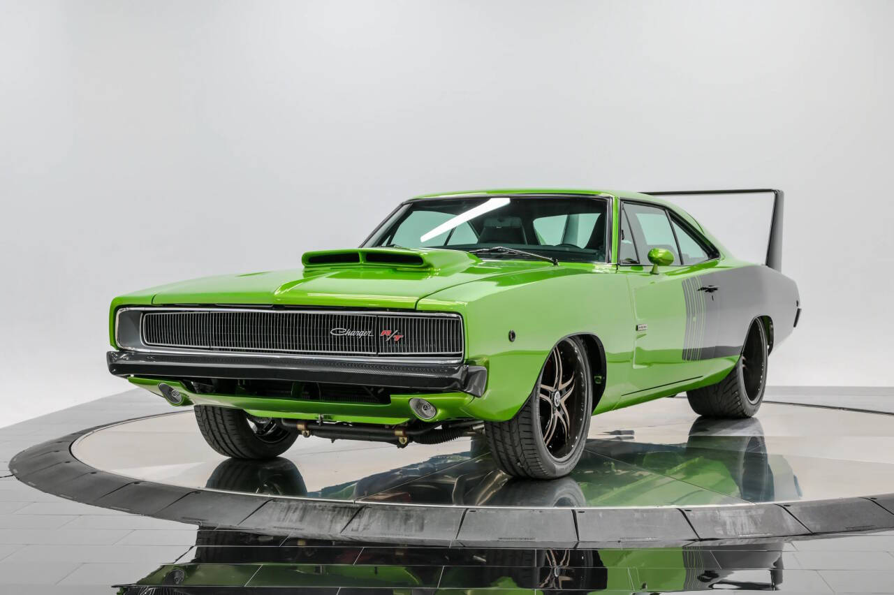 Dodge-Charger-1968-Green