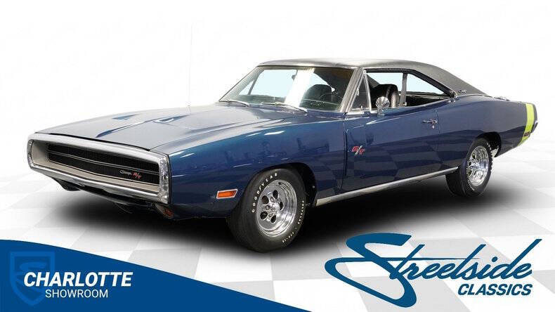 Dodge-Charger-1970-Blue-Black