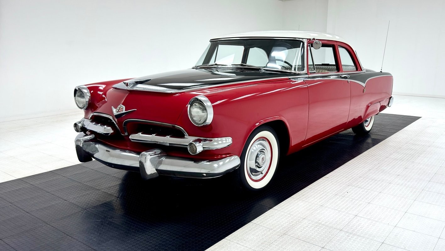 Dodge-Coronet-1955-Sedan-White