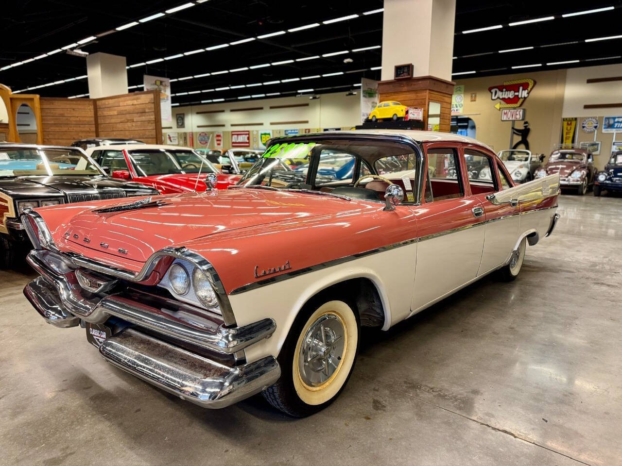 Dodge-Coronet-1957-Sedan-Red