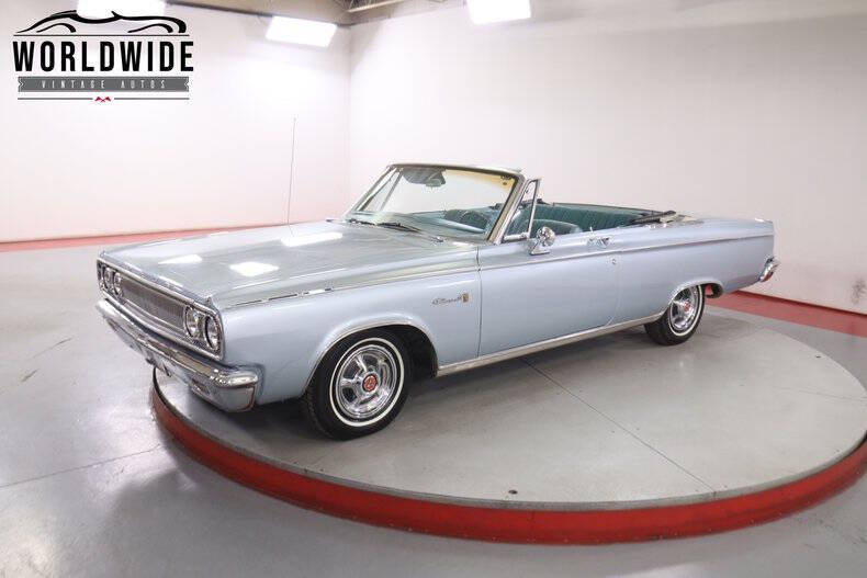 Dodge-Coronet-1965-Blue-Blue