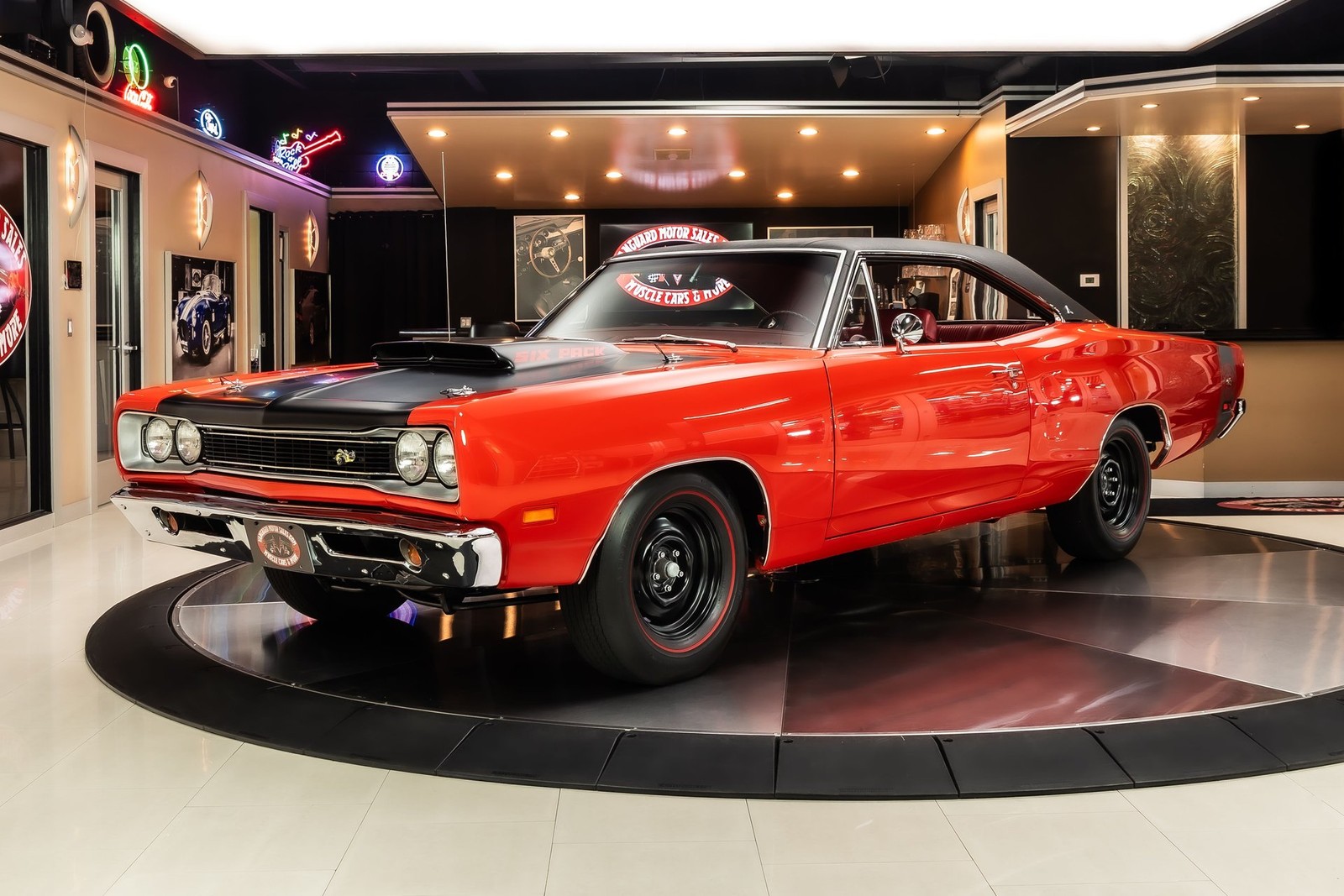 Dodge-Coronet-1969-Coupe-Red Dodge Coronet 1969