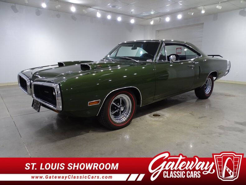Dodge-Coronet-1970-Green-Black
