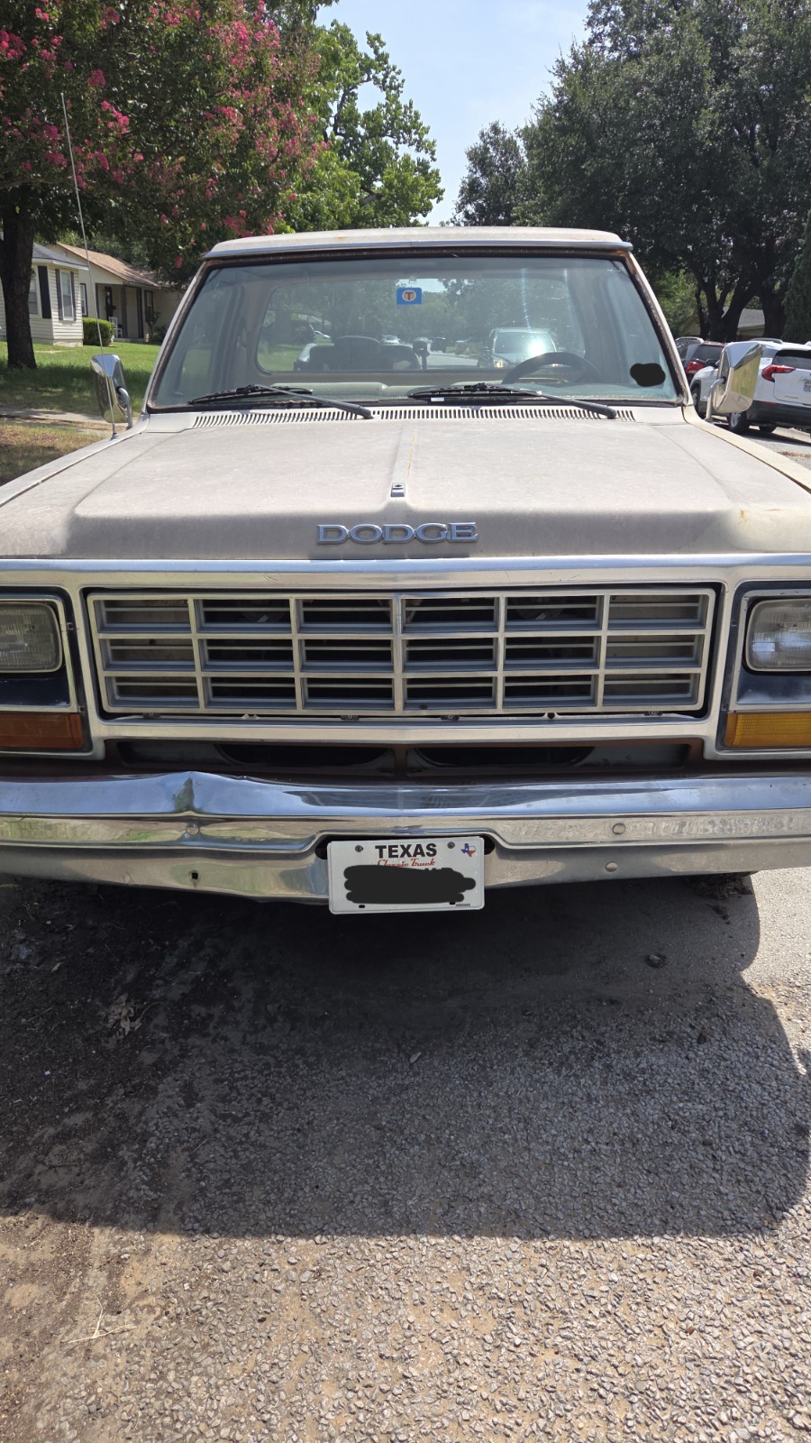 Dodge-D-Series-1984-Standard-Cab-Pickup-Tan Dodge D-Series 1984