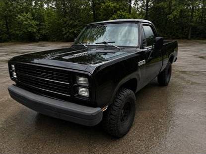 Dodge-D150-reg-cab-short-bed-1979-Black